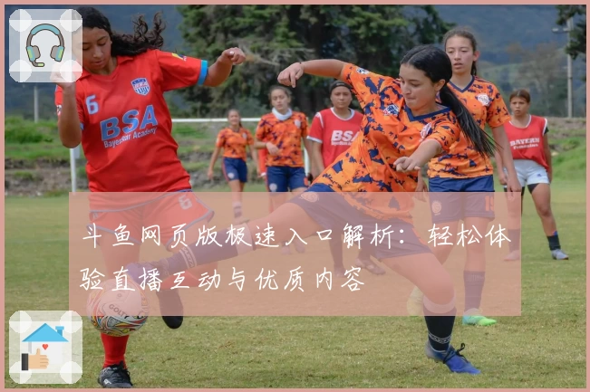 斗鱼网页版极速入口解析：轻松体验直播互动与优质内容